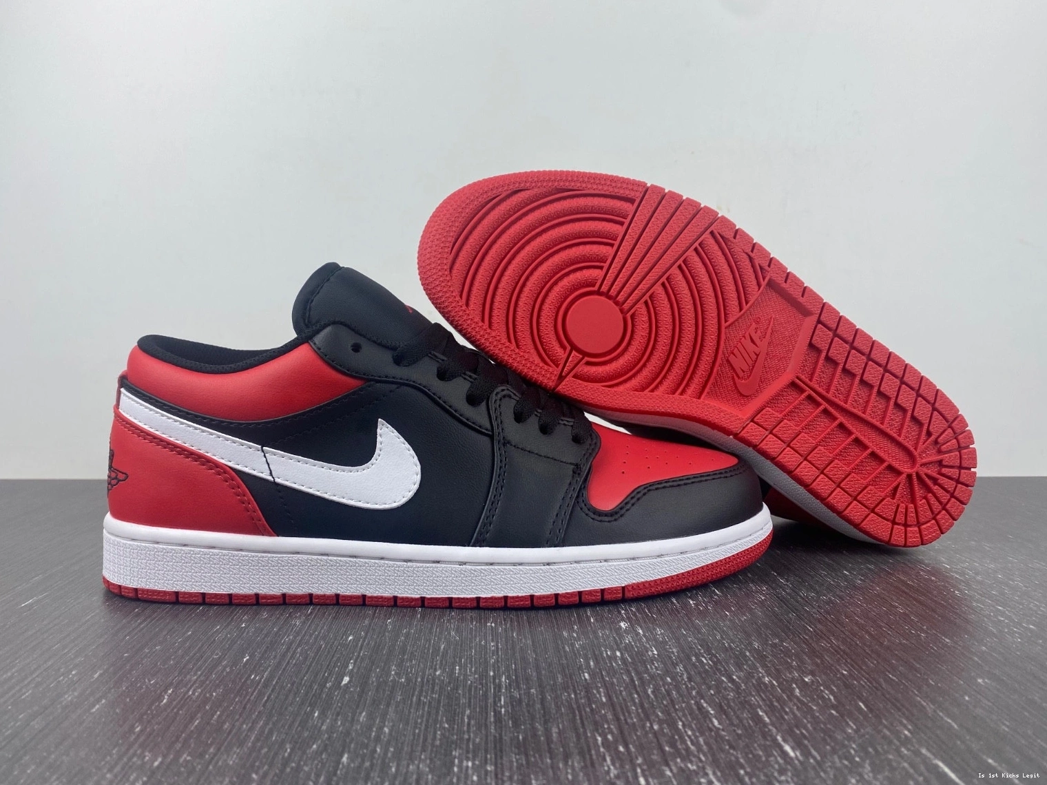 “Alternate Low Bred Air 553558-066 Toe” Jordan 1 0911